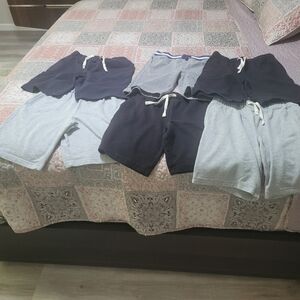 Bundle of shorts big boys 14y $2 each& 4 polo shirts size 14